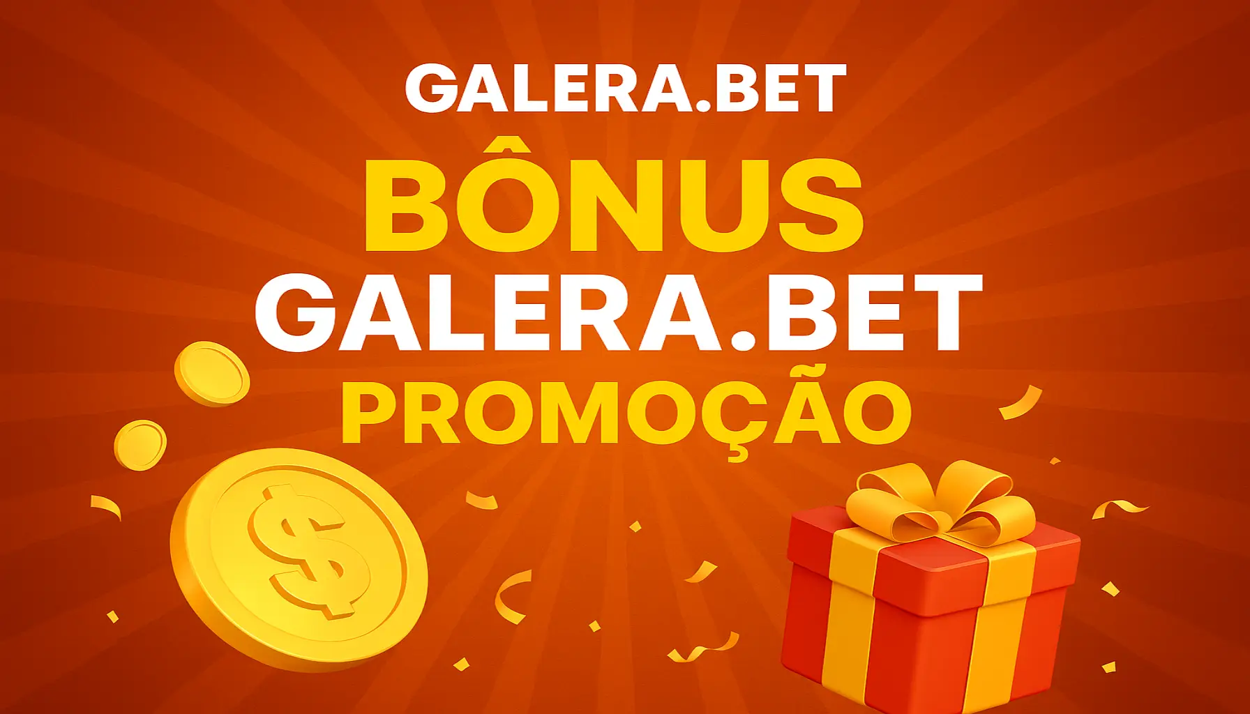 O bônus promocional GALERA.BET é uma ótima maneira de começar sua aventura