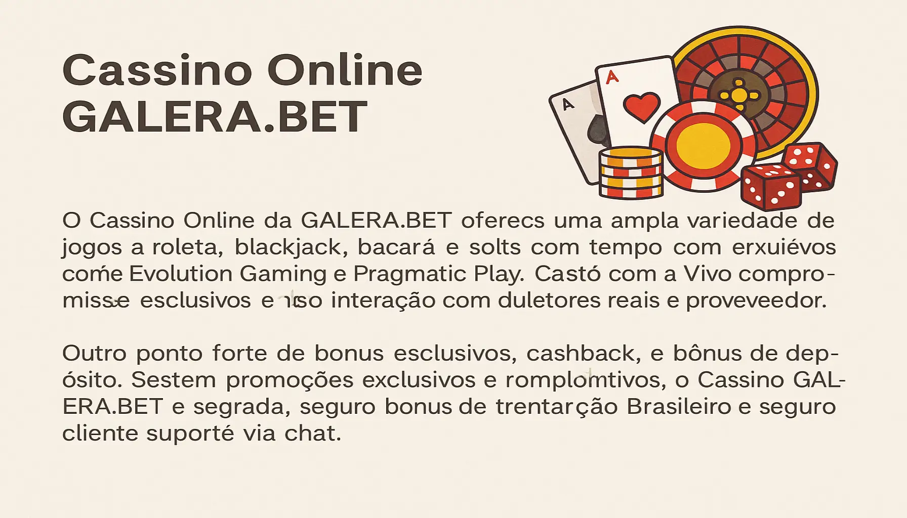 Cassino Online GALERA.BET