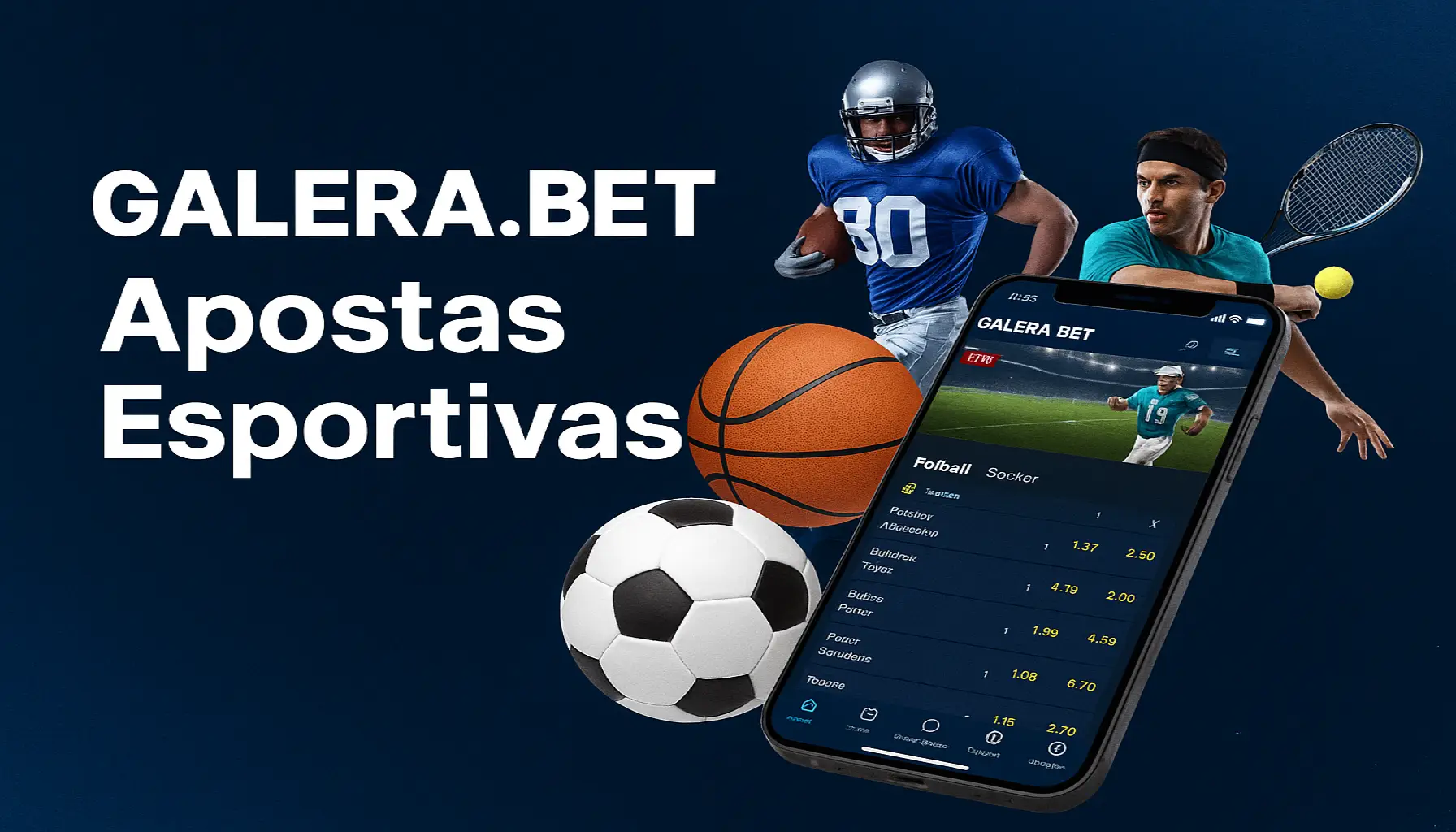 Apostas esportivas no cassino online GALERA.BET